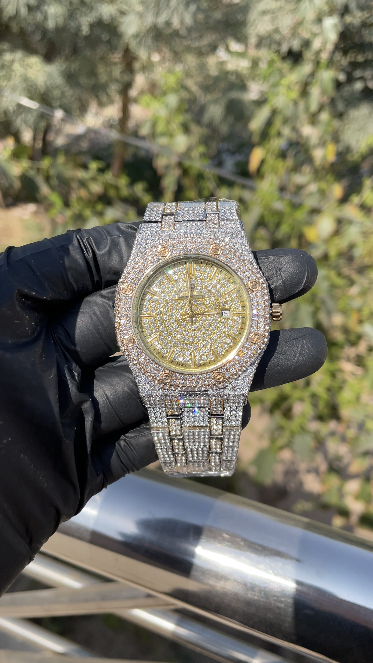 AUDEMARS PIGUET (SILVER-ROSE GOLD)