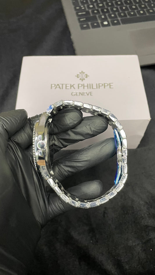 PATEK PHILLIPE (DIAMOND-SILVER)
